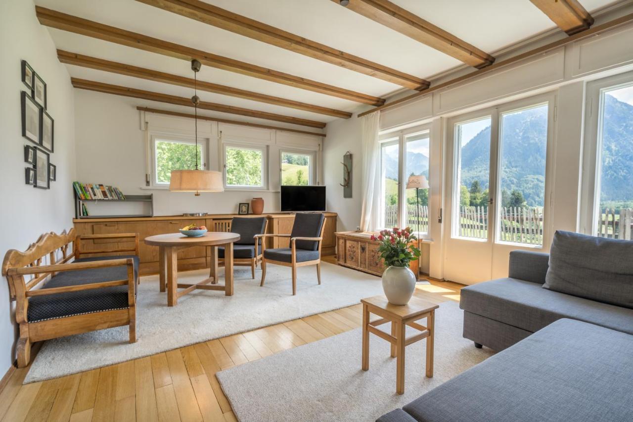Апартаменты Haus Geibel Оберстдорф Экстерьер фото